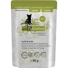 Catz Finefood Catz Finefood Classic Senior N.05 Łosoś i kurczak saszetka 85g