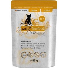 Catz Finefood Catz Finefood Classic Senior N.07 Wołowina i cielęcina saszetka 85g