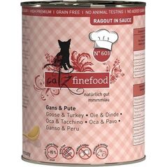 Catz Finefood Catz Finefood Ragout N.603 Gęś i Indyk puszka 380g