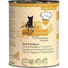 Catz Finefood Catz Finefood Ragout N.607 Kaczka i Kangur puszka 380g