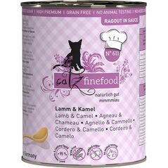Catz Finefood Catz Finefood Ragout N.611 Jagnięcina i Wielbłąd puszka 380g