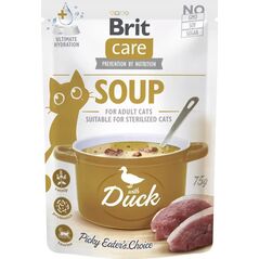 Brit Brit Care Mokra Karma dla Kota Zupa z Kaczką 75g