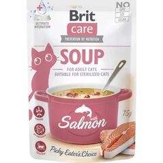 Brit Brit Care Mokra Karma dla Kota Zupa Łosoś 75g