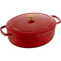 Kettlebell Ballarini Garnek żeliwny owalny BALLARINI BELLAMONTE 75003-566-0 - 5,5 ltr czerwony