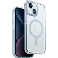 Uniq UNIQ etui Combat iPhone 15 Plus / 14 Plus 6.7" Maglick Charging jasnoniebieski/ice blue