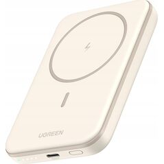 Powerbank Ugreen UGREEN 5000mAh Mini Powerbank Wireless 15W with MagSafe white