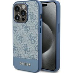 Guess Guess GUHCP15LG4GLBL iPhone 15 Pro 6.1" niebieski/blue hardcase 4G Stripe Collection