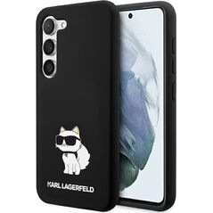 Karl Lagerfeld Etui Karl Lagerfeld KLHCS24MSNCHBCK Samsung Galaxy S24+ Plus hardcase Silicone Choupette czarny/black