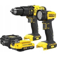 Zestaw elektronarzędzi Stanley STANLEY WKRĘTARKA UD. V20 SFMCD711 50Nm 1x2,0Ah KUFER +LATARKA SFMCK210D1
