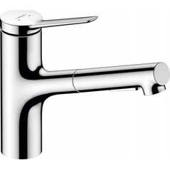 Bateria kuchenna Hansgrohe Hansgrohe Zesis M33 Single lever Kitch.Mix.150 2jet pull-o spray
