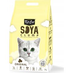 Żwirek dla kota Kit Cat KIT CAT SOYA CLUMP - ŻWIREK SOJOWY        ORIGINAL  7L / 2.5kg