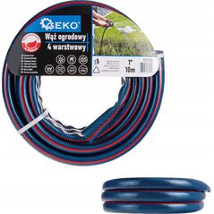 Geko Wąż ogrodowy 4 Warstwowy 1" 10m GEKO NEW