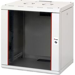 Szafa Equip Equip Serverschrank 19"  12U 600x450mm Glastür   grau