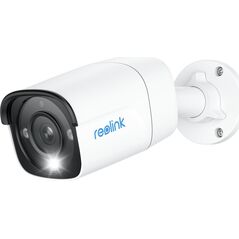 Kamera IP Reolink Reolink | Smart Ultra HD PoE Camera with Person/Vehicle Detection and Two-Way Audio | P340 | Bullet | 12 MP | 4mm/F1.6 | H.265 | Micro SD, Max. 256GB