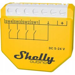 Shelly Shelly Relais "Wave i4 DC" Szenenaktivierer Z-Wave