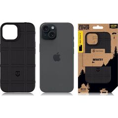Tactical Tactical Infantry Cover for Apple iPhone 15 Black standard