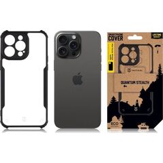 Tactical Tactical Quantum Stealth Cover for Apple iPhone 15 Pro Max Clear/Black standard