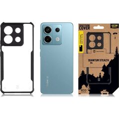 Tactical Tactical Quantum Stealth Cover for Xiaomi Redmi Note 13 Pro 5G Clear/Black standard