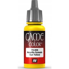 Vallejo Vallejo: 72.006 - Game Color - Sun Yellow (18 ml)