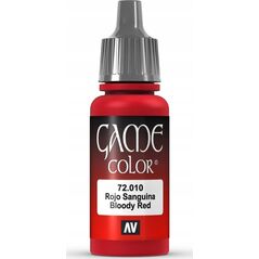Vallejo Vallejo: 72.010 - Game Color - Bloddy Red (18 ml)