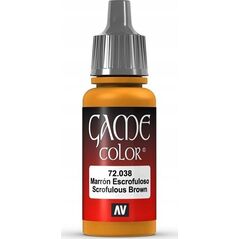 Vallejo Vallejo: 72.038 - Game Color - Scrofulous Brown (18 ml)