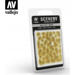 Vallejo Vallejo: Scenery - Wild Tuft - Beige (6 mm)x35
