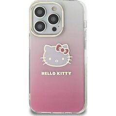 Sourcing Hello Kitty HKHCP15SHDGKEP iPhone 15 / 14 / 13 6.1" pink/pink hardcase IML Gradient Electrop Kitty Head