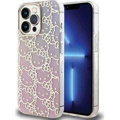 Sourcing Hello Kitty HKHCP13LHCHPEP iPhone 13 Pro / 13 6.1" pink/pink hardcase IML Gradient Electrop Crowded Kitty Head