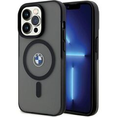 BMW BMW BMHMP15LDSLK iPhone 15 Pro 6.1" czarny/black hardcase IML Signature MagSafe
