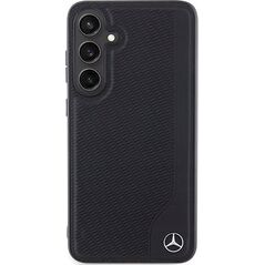 Mercedes Mercedes MEHMS24S23RBGVK S24 S921 czarny/black hardcase Leather Debossed Line MagSafe