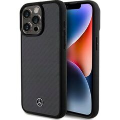 Mercedes Mercedes MEHCP15XRCABK iPhone 15 Pro Max 6.7" czarny/black hardcase Carbon Fiber Dynamic