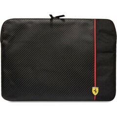 Etui Ferrari Oryginalne Etui LAPTOP 14" Ferrari Sleeve Carbon&Smooth (FECS14AXBK) czarne