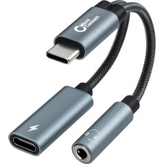 Adapter USB MicroConnect Microconnect MC-USBC-AUDIOCF adapter kablowy 0,13 m Srebrny
