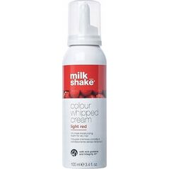 Milk Shake Milk Shake, Colour Whipped Cream, Organic Fruit Extracts, Hair Colour Leave-In Mousse,  Light Red, 100 ml For Women