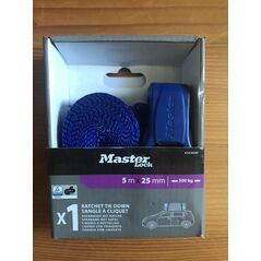 MasterLock Master Lock Ratchet tie-down Strap 5m blue 4365EURDAT