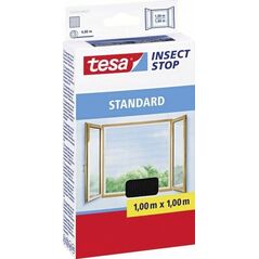 Tesa tesa Fliegengitter Standard Klettband 1x1m anthrazit