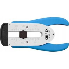 Knipex KNIPEX stripping tool 12 85 110 SB for glass fibers, stripping/dismantling tool (blue/white)