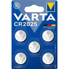 Varta 1x5 Varta electronic CR 2025 Lith. Coin Battery 06025 101 415
