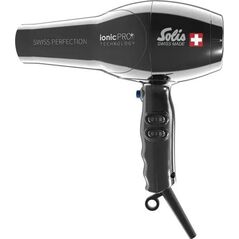 Suszarka Solis Solis Swiss Perfection 360 ionic Pro black                Typ 440