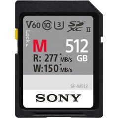 Karta Sony SF-M SDXC 512 GB Class 10 UHS-II/U3 V60 (SFM512)