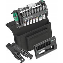 Zestaw narzędzi Wera Wera Bicycle Set 3 A, 40-piece, tool set (black/green, including reversible bit ratchet, 1/4)