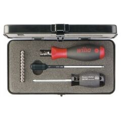 Wiha Wiha torque screwdriver set TorqueVario-S (black/red, 14 pieces, 0.8 - 5Nm)