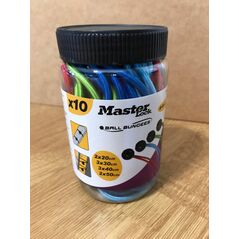 MasterLock Master Lock Gummispannseil 10-PK Kugelsicherung 3258EURDA