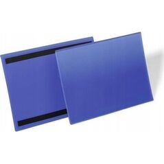 Durable Kieszeń magazynowa pozioma magnetyczna A4 DURABLE 174507 niebieska 50szt