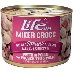 Life Pet Care Life Dog Karma Monoproteinowa dla Psa Kurczak Szynka Puszka 150g