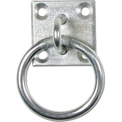 UN UCHWYT Z KÓŁKIEM 50*50MM UCHO 8MM (1 SZT)