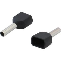 EPM KOŃCÓWKA TULEJKOWA IZOLOWANA PODWÓJNA 2*1.5MM 10 SZTUK (1 KPL)