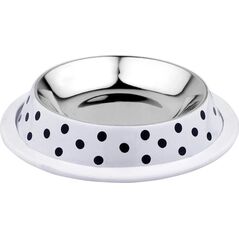 Duvo+ Duvo+ Metalowa Miska Dla Psa Kropki L 1L 25,8cm