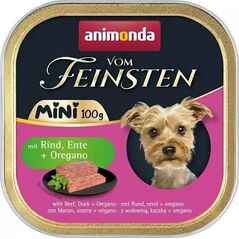Animonda Animonda vom Feinsten Karma Dla Psa Mini Wół Kaczka 100g