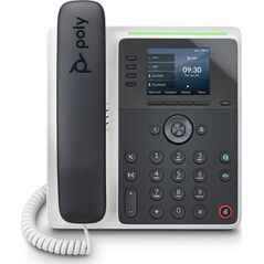 Telefon Triton POLY Edge E220 telefon VoIP Czarny 4 linii IPS